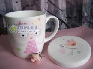 供应新款马克杯优惠批发 骨瓷卡通杯 带盖奶杯_家居家具_世界工厂网中国产品信息库